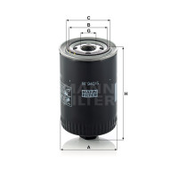 Фильтр масляный MANN-FILTER W 940/5